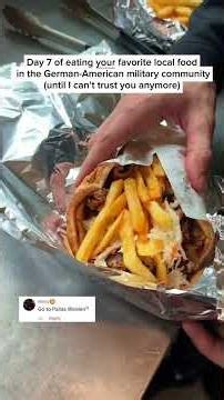 Day 7 Pallas Weiden - Eating at Local Restaurants in German-American Military Communities