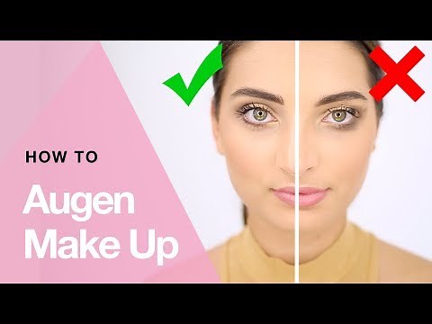 Augen richtig schminken - Lidschatten Do´s and Don'ts