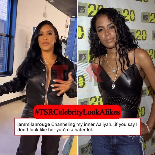 The Shade Room on Instagram: "#PressPlay: #TSRCelebrityLookAlikes—#MilanHarris out here channeling her inner #Aaliyah…#Roommates, do you see the resemblance? (📸: @gettyimages)"