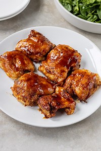 Air Fryer BBQ Chicken Thighs