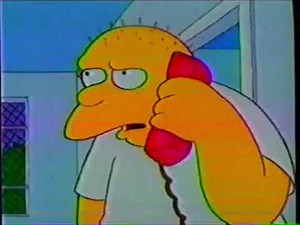 The Simpsons Syndication Promo (1995): “Stark Raving Dad“ (S03E01) (20 second)