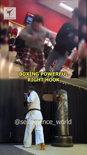 Boxing real fight hook punch knockout #boxing #selfdefense #boxingtraining #mmareels #mixedmartialarts #mmafighter #selfdefensetips #martialarts #martialartstraining #KnockoutPower #mma | Self Defence World