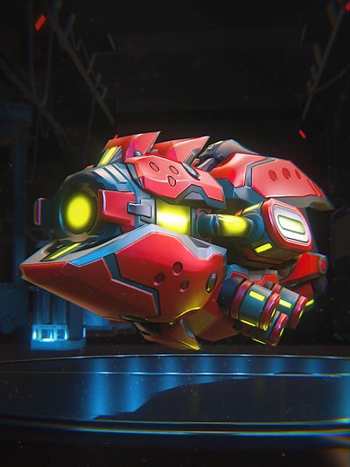 Potente Variación de Pod Gun en Mech Arena