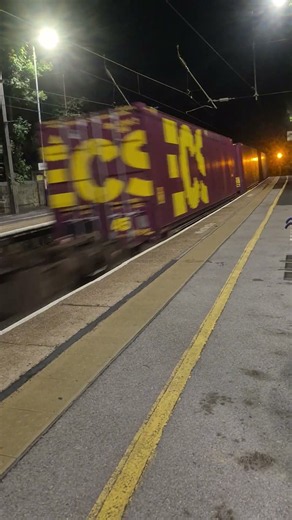 DB Schenker (Maritime) Class 66 66109 Passing Cramlington Station