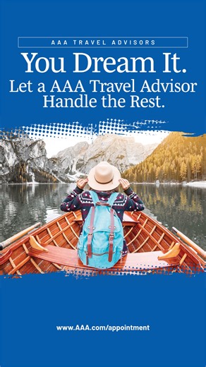 Planning a trip doesn’t have to feel like a second job. ✈️ AAA Travel Advisors handle the details, find the best value, and help you avoid travel headaches—so all you have to do is enjoy the journey. From dream vacations to quick getaways, expert guidance makes all the difference. 👉 www.AAA.com/appointment ✈️ 🛳️ 🛣️ Check out all the trips AAA has to offer! https://heyzine.com/flip-book/ba82355c81.html#page/19 Become a AAA member today! www.AAA.com/join #AAA #AAATravel #Vacation #cruise #bustr