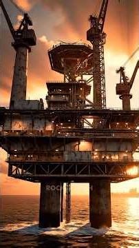 How Oil Rigs Extract Crude Oil in the Ocean | Full Process Explained