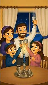 Havdalah Wine Blessing 🍷 Borei Pri Hagafen for Kids | Hebrew English Spanish