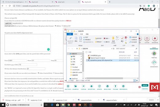 ABGD使用方法的介绍