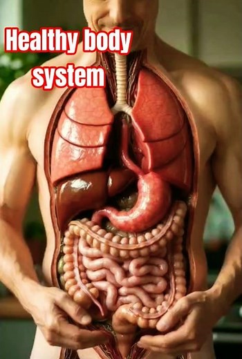 Realistic Human Anatomy Visualization Digestive system