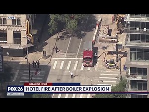 Breaking News: Boiler Explosion Injures 5 at Downtown Houston Hotel Construction Site