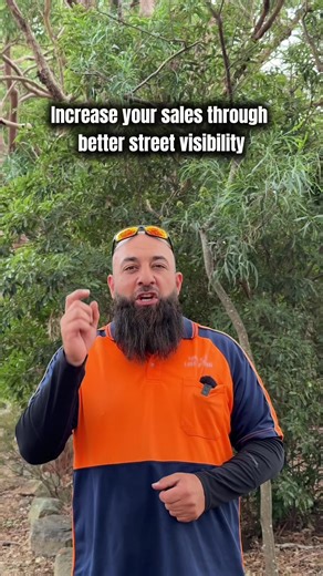 If your sign is hidden behind overgrown trees, you’re losing passing customers every day. Our professional tree lopping and pruning services clear the view, so your business gets noticed. #brandvisibility #treelopping #fyp