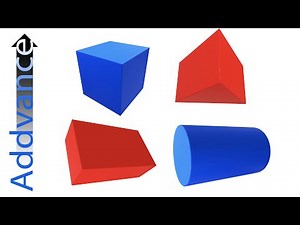 Nets and Surface Areas of 3D Shapes | GCSE | Addvance Maths 😊➕