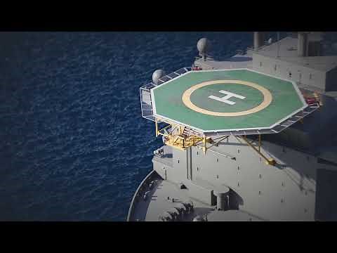 Dropsafe Helideck Perimeter Safety Net