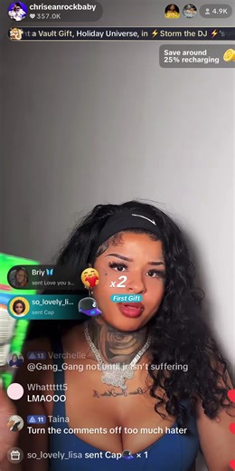 Now why would someone send her bird worms 🪱 😭😭😭 #fyp #chriseanrockbabyy #chriseanrock #reposting