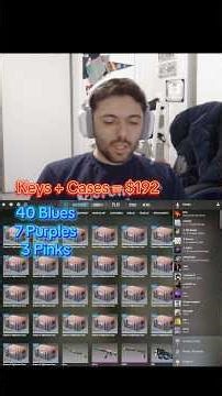 How much $ i've lost over the first 50 days of opening cases.... #cs2 #cs2caseopening #cs2clips