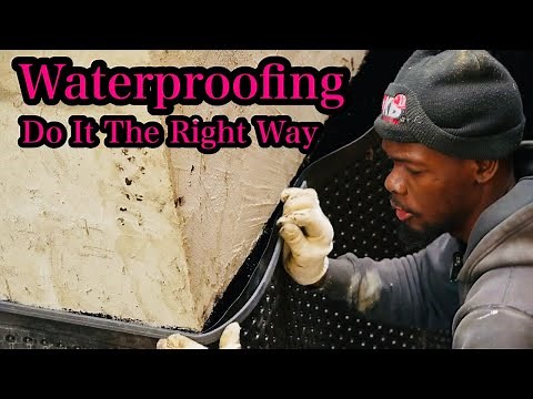 How To Waterproof a Basement Foundation Wall