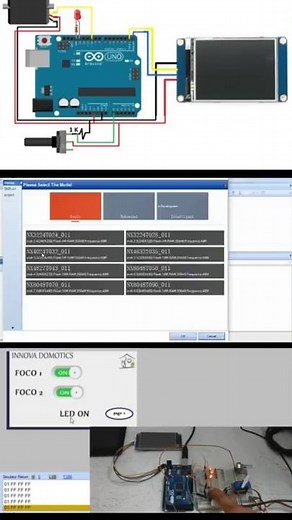 Graphical Interfaces with Nextion and Arduino #iot #arduino #esp32 #home automation