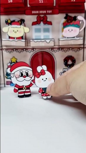Sanrio Pokémon Tuntun Toy characters are all here! Advent Calendar/DIY/Free Pattern/Paper Toy Mak...