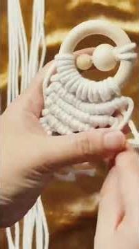 Macramé Angel ￼ #macrame #handmade #diy #craft