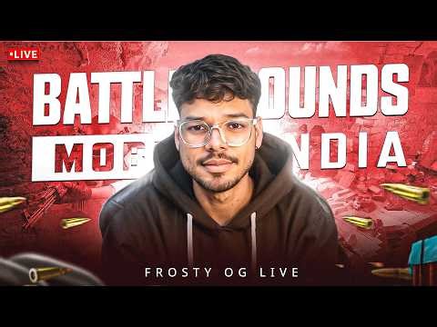 BGMI LIVE | CLASSIC & ULTIMATE ROYALE | IPHONE 16 PRO BGMI TEST w FrostyOG