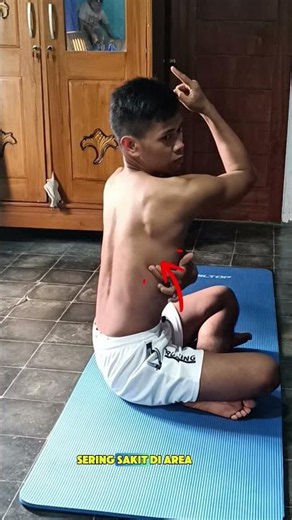 How to relieve shoulder blade pain... #workout