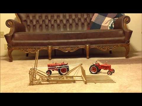 Old Overshot type Hay Stacker Model