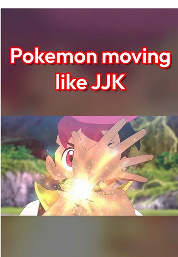 Since when was Pokemon moving like this? They did a triple domain with mega evolutions. Talk about aura! Also please watch the Pokemon anime, Horizons is amazing. 🤩 #cwime #pokemon #pokemonhorizons #jujustukaisen #jjk