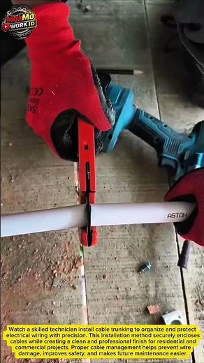 Smart Cable Trunking Installation | Clean Electrical Wiring Solution