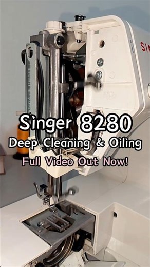 😱You missed this spot! - Singer 8280 Oiling #Singer8280 #SewingMachineMaintenance #OilingTutorial