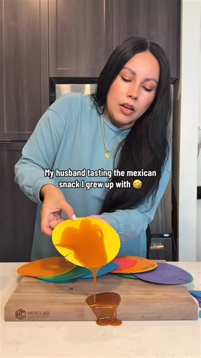 Maricruz & Chandler Eatmon on Instagram: "Should i tell him?? 👀 #cravings #mexicanwife #mexicanfood #mixedcouple #interracialcouple"