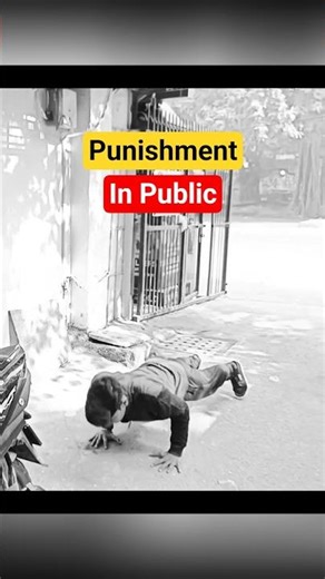 Punishment Vlog in PUBLIC 💪 #punishmentchallenge #challenge #vlog