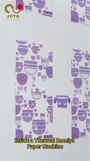 #shorts Inside a Thermal Receipt Paper Machine | How Receipt Rolls Are Made