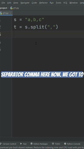 Split function python tutorial #pythonforbeginners #pythontutorial