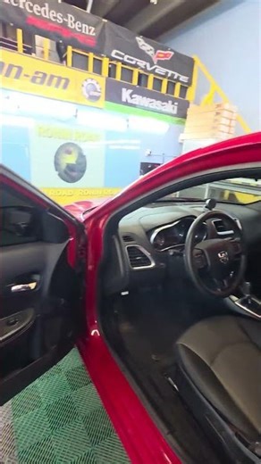 2013 Red Dodge Avenger 3M Tinted Windows Protection! #windowtint #dodgeavenger