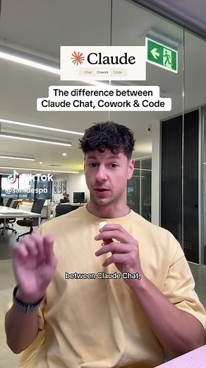 Claude Chat vs Cowork vs Code, here is how to use them to save you thousands of hours #claude #claudeai #claudecowork #claudecode