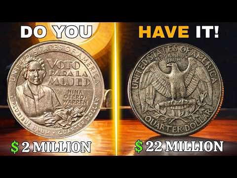 Top 8 Most Valuable Rare Washington Quarters Worth Big Money Today!