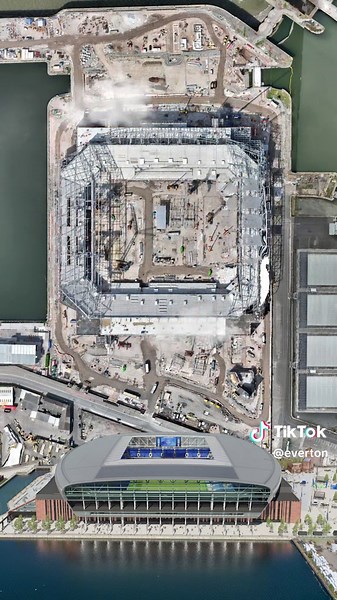 Everton Stadium Construction: A Three-Year Journey | Merseyside Premier League