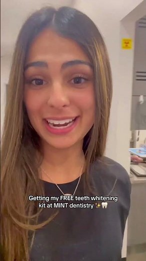 Glow-up your smile with MINT's teeth whitening kit - FREE with PPO insurance! 🌟 #teethwhitening