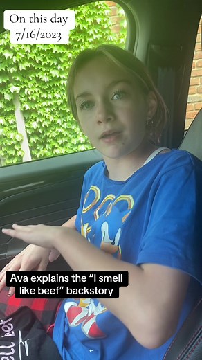 One year ago Ava explained the lore of “I smell like beef” | i smell like beef