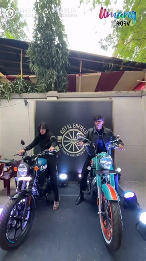 Umang by The Bhawanipur College on Instagram: "Proud to have Royal Enfield with us for UMANG 2025! Their support drives the festival forward and lights up the stage.✨ #besc #umang2025 #sponsors #ancientwisdomstillheard"