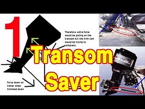 DIY Transom Saver for My Boat - Part 1 of 2