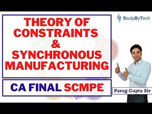 Parag Gupta | Revision | Theory of Constraints & Synchronous Manufacturing