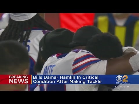 Bills safety Damar Hamlin is in critical condition after collapsing