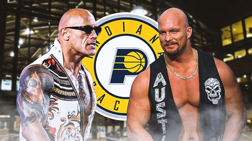 Indiana Pacers' WWE Intro Starring The Rock, Stone Cold Gets Fans Hyped