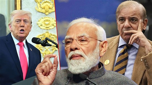 Trump names Modi with Shehbaz; claims role in easing India-Pak crisis