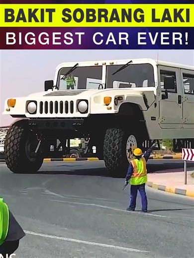 Ang Bagger 293 bucket-wheel excavator ay ang pinakamalaki at pinakamabigat na land vehicle sa mundo. Mayroon itong bigat na umaabot sa mahigit 14 million kg, may habang 225 meters, at may taas na 314.9 feet. #awerepublic