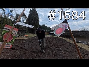 Aiming for a fruit orchard! Unable to visualize the future, we planted five types of fruit trees....