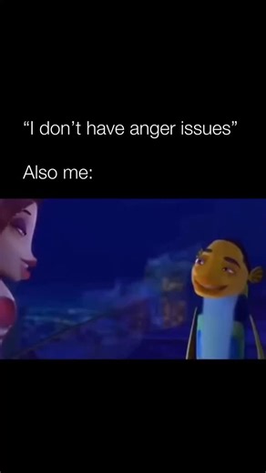 Mr Moist on Instagram: "The bonk noise lmao 💀 🎬 Shark Tale This scene captures Shark Tale at its most chaotic and revealing, as Oscar’s flashy lie-fuelled rise finally crashes into reality. Lola, drawn to status and power more than Oscar himself, snaps the moment she senses the illusion slipping, exposing the movie’s sharp satire on fame, ego, and conditional love. What plays as comedy on the surface is really a turning point: Oscar realises that the persona he built attracts the wrong people,