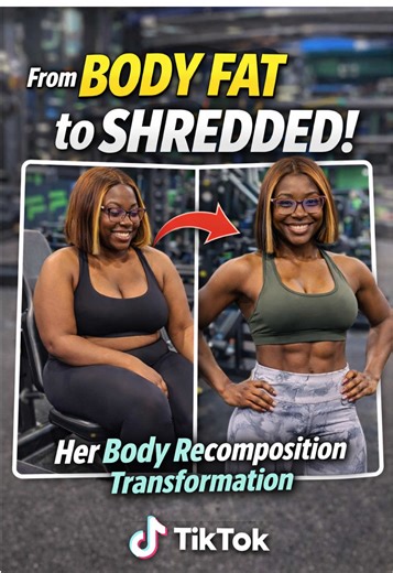 From Body Fat to Shredded: Her Inspiring Transformation