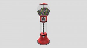 Gumball Machine - Download Free 3D model by Isabella Gianninni (@IsabellaGianninni)